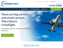 Tablet Screenshot of crossflight.com